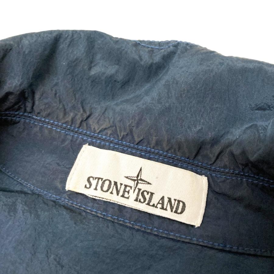 STONE  ネイビー ジップアップジャケット Lサイズ STONE ISLAND ネイビー ジップアップジャケット Lサイズ