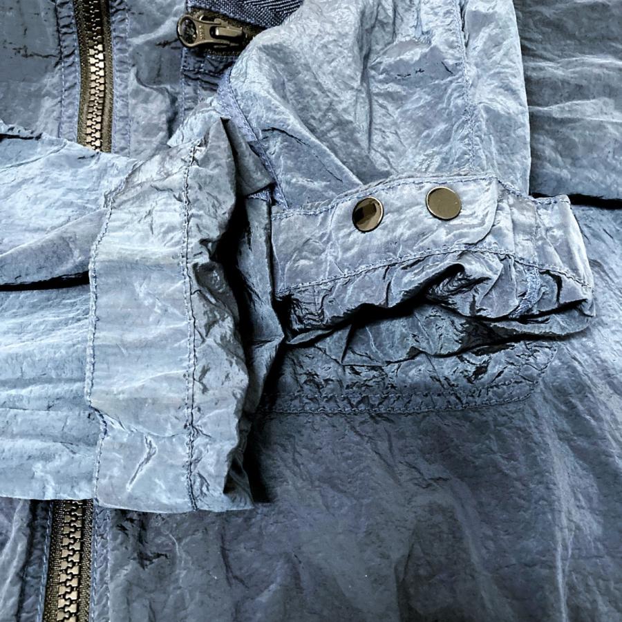 STONE  ネイビー ジップアップジャケット Lサイズ STONE ISLAND ネイビー ジップアップジャケット Lサイズ