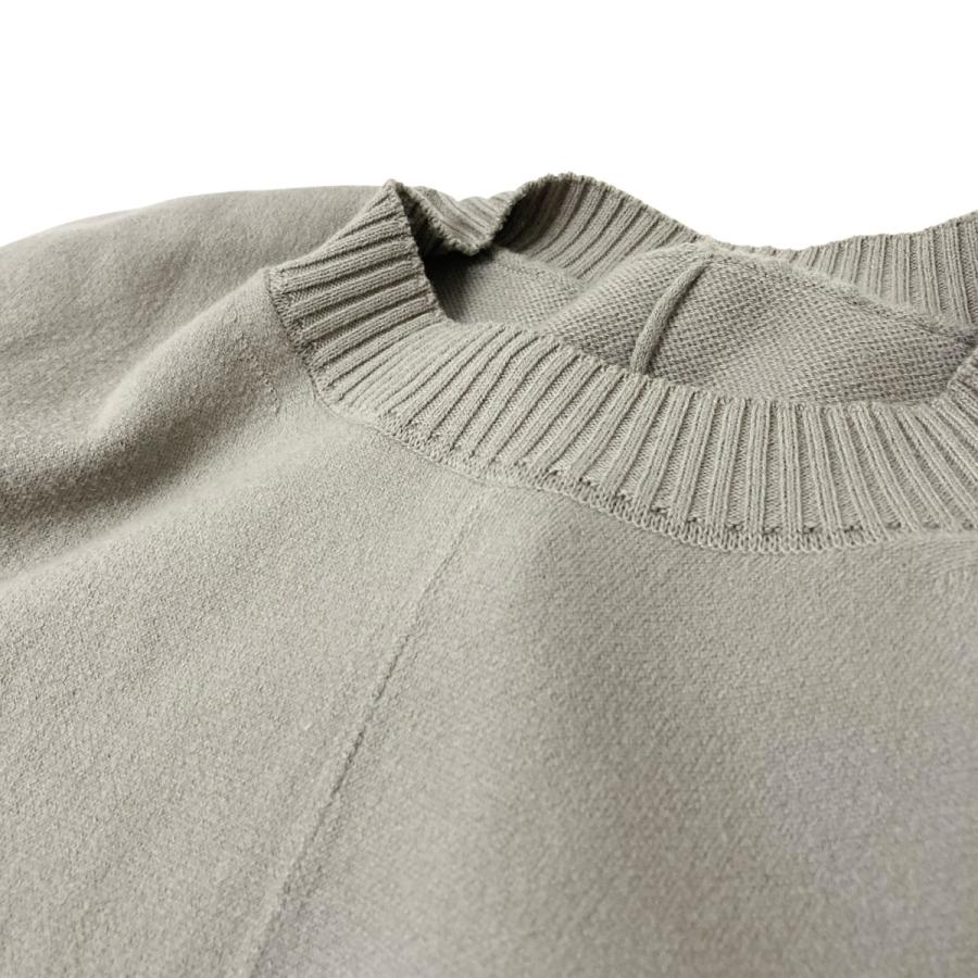 値下げ】ssstein COTTON SMOOTH KNIT LS 長袖ニット ST 1144 グレー 