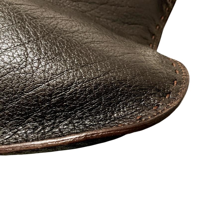 beaudessin 2way ショルダーバック ダークブラウン マチなし beaudessin 2way ショルダーバック ダークブラウン マチなし - メルカリ