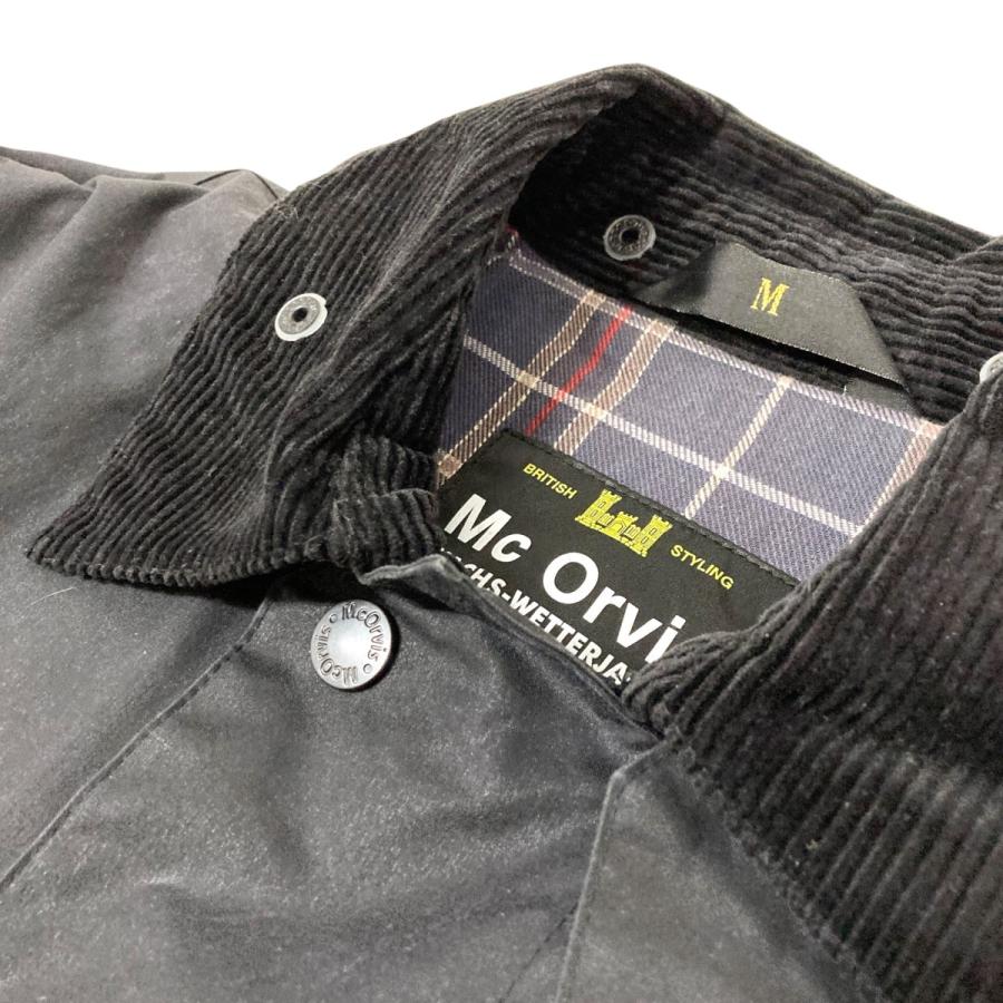 マックオービス Mc Orvis オイルドジャケット ブラック サイズ：M