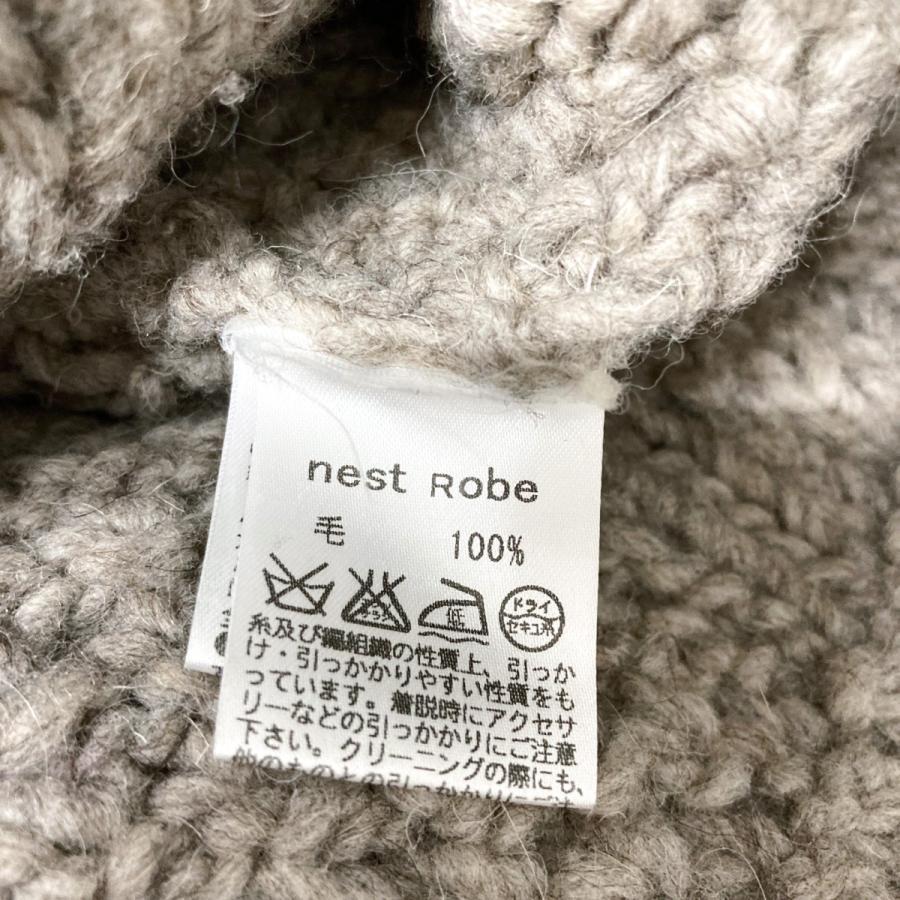 nest Robe（ネストローブ） ニットカーディガン 01163 1018 ベージュ