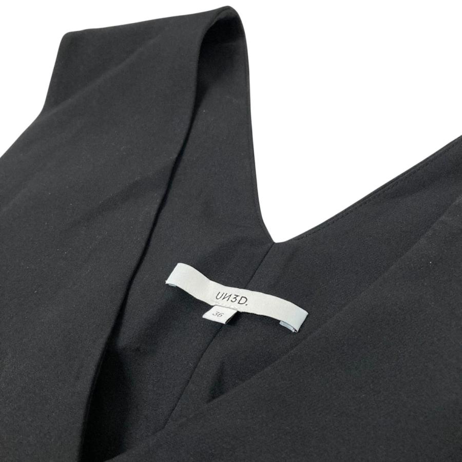 UN3D.（アンスリード） サロペット 522110300701 01 ブラック サイズ