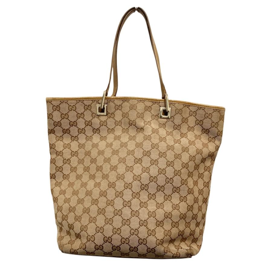 GUCCI グッチ GGキャンバス トートバッグ 正規品 保存袋付き GUCCI（グッチ） GGキャンバス トートバッグ - ブラック レディース