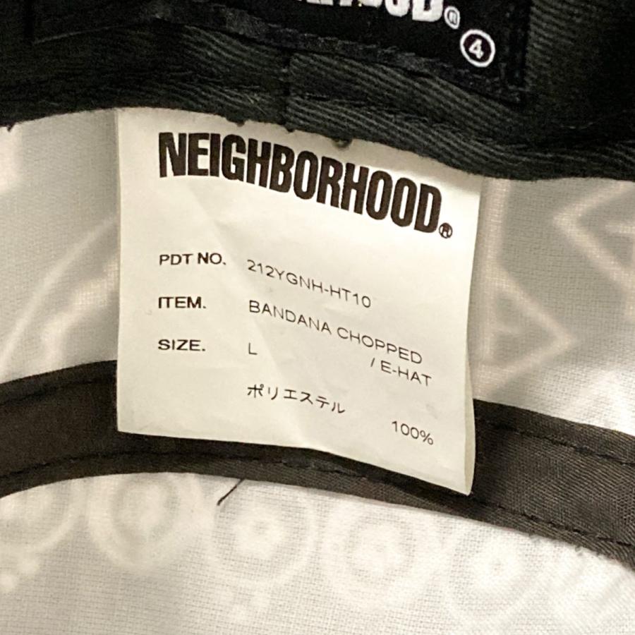 NEIGHBORHOOD（ネイバーフッド） NEIGHBORHOOD BANDANA CHOPPED／E-HAT