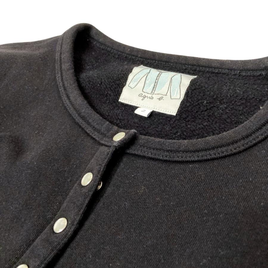 agnes b.（アニエスベー） agnes b スナップボタンカーディガン