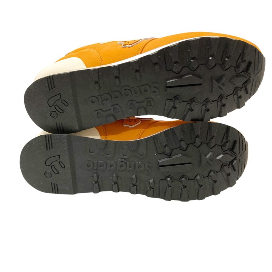 サンガッチョ SANGACIO にゅ〜ず ローカットスニーカー マスタード