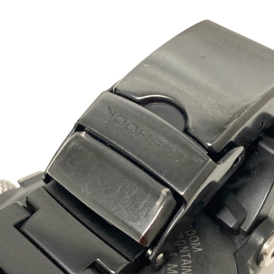 【値下げ】CASIO G-SHOCK MASTER OF G FROGMAN アナログウォッチ GWF A1000 ブラック×ブルー (和歌山店)の画像