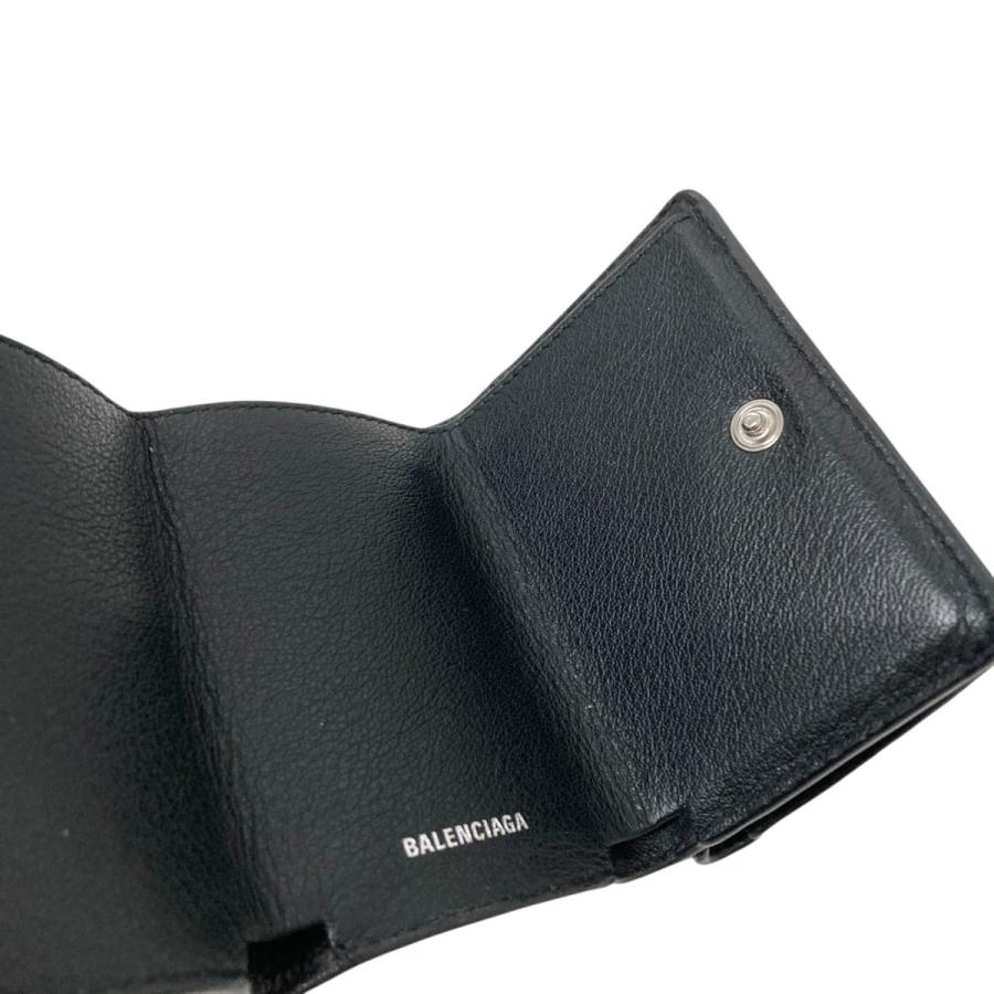★Rさま専用★【美品】BALENCIAGA ブラック 三つ折り財布 BALENCIAGA（バレンシアガ） BALENCIAGA 3つ折り財布 ブラック