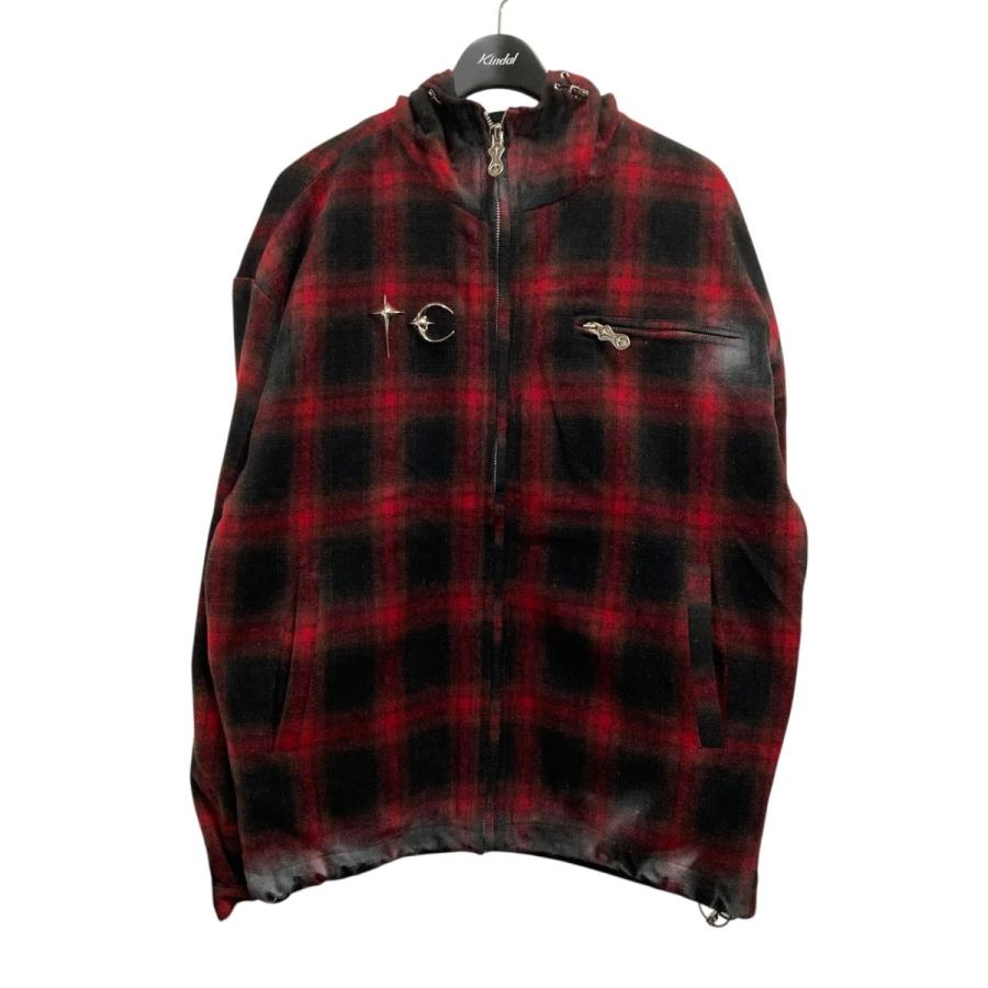 サグクラブ THUG CLUB ARAB SWORD FLANNEL ZIP-UP チェックジャケット