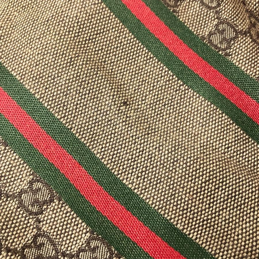 GUCCI（グッチ） シェリーライン シルク混マフラー ベージュ