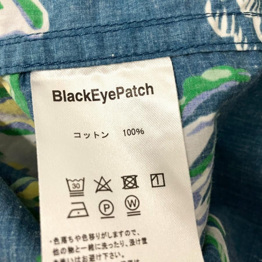 BlackEyePatch（ブラックアイパッチ） アロハシャツ ネイビー サイズ