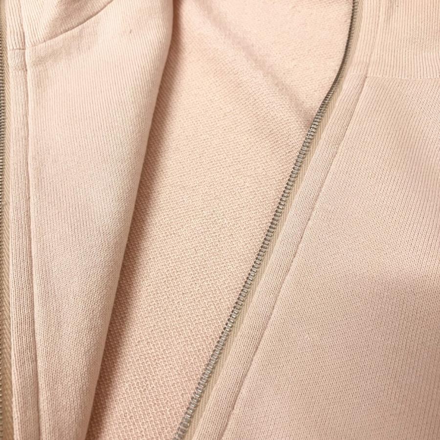 オーラリー AURALEE SUPER HIGH GAUGE SWEAT ZIP BLOUSON ジップアップスウェット A24AB01CU ピンク_3