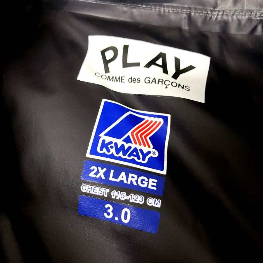 ケーウェイ×プレイコムデギャルソン K-way×PLAY COMME des GARCONS