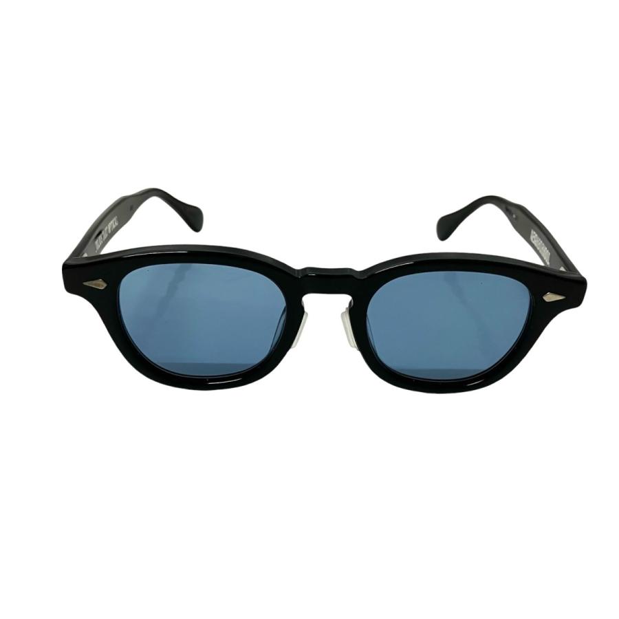 【値下げ】JULIUS TART OPTICAL×NEIGHBORHOOD ボストンウェリントンシェイプサングラス AR PL 003A ブラック (の画像