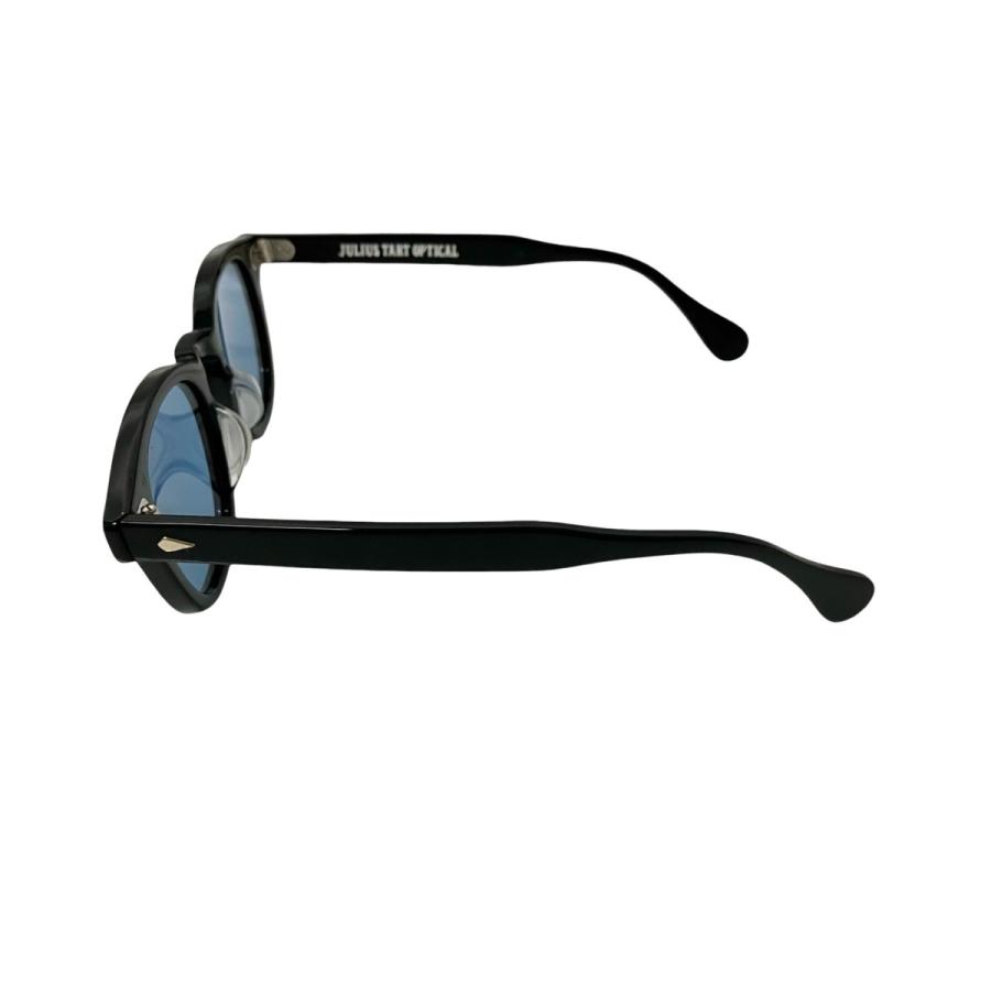 【値下げ】JULIUS TART OPTICAL×NEIGHBORHOOD ボストンウェリントンシェイプサングラス AR PL 003A ブラック (の画像