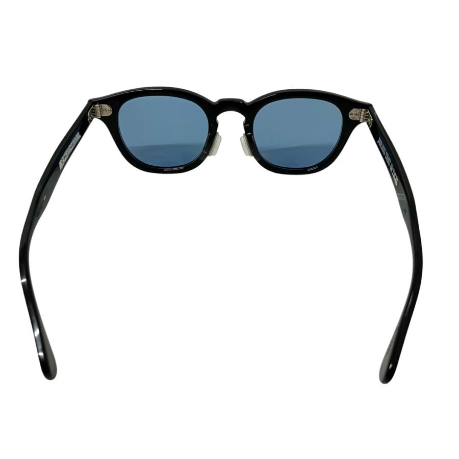 【値下げ】JULIUS TART OPTICAL×NEIGHBORHOOD ボストンウェリントンシェイプサングラス AR PL 003A ブラック (の画像