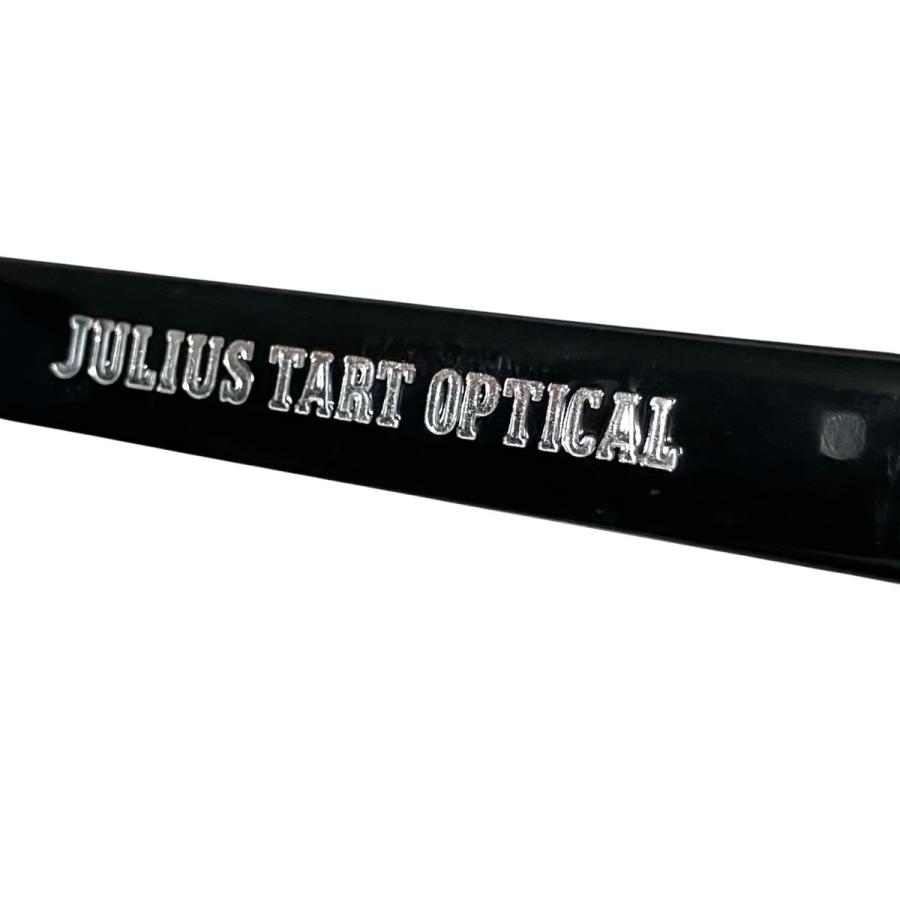 【値下げ】JULIUS TART OPTICAL×NEIGHBORHOOD ボストンウェリントンシェイプサングラス AR PL 003A ブラック (の画像