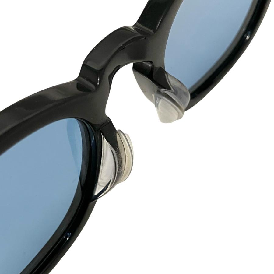 【値下げ】JULIUS TART OPTICAL×NEIGHBORHOOD ボストンウェリントンシェイプサングラス AR PL 003A ブラック (の画像