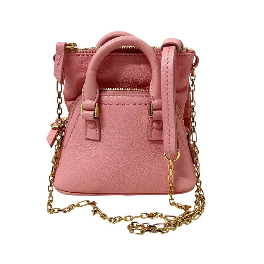 【値下げ】Maison Margiela 5AC CLASSIQUE BABY ミニショルダーバッグ SB1WG0022 ピンク (和歌山店)