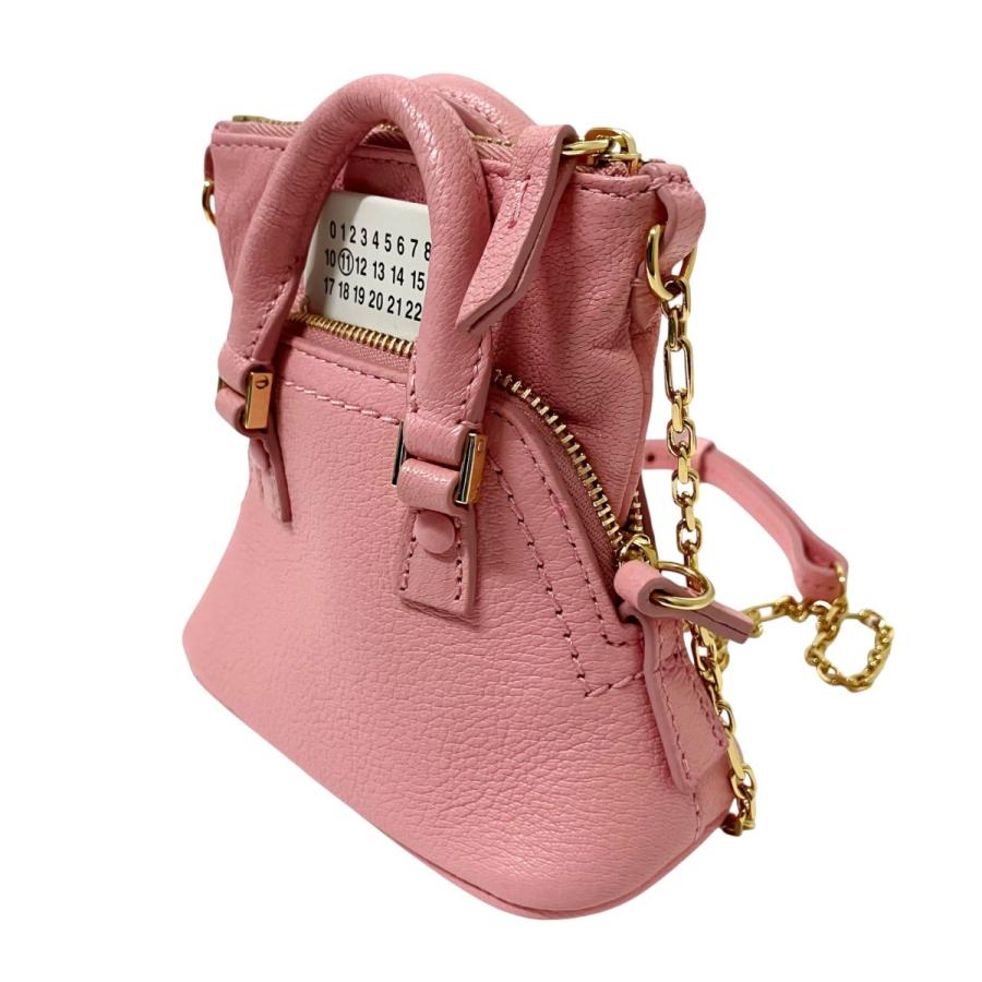 【値下げ】Maison Margiela 5AC CLASSIQUE BABY ミニショルダーバッグ SB1WG0022 ピンク (和歌山店)