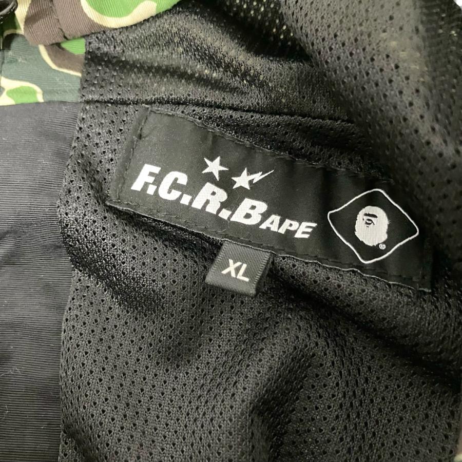 アベイシングエイプ×エフシーアールビー A BATHING APE×F．C．R．B． SEPARATE PRACTICE JACKET カモフラ柄ジャの画像