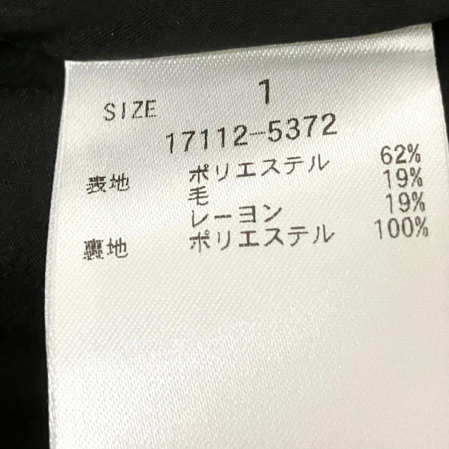 【値下げ】CLANE CLANE PEPLUM BUSTIER ALL IN ONE オールインワン 17112 5372 ブラック サイズ：1 (和_3