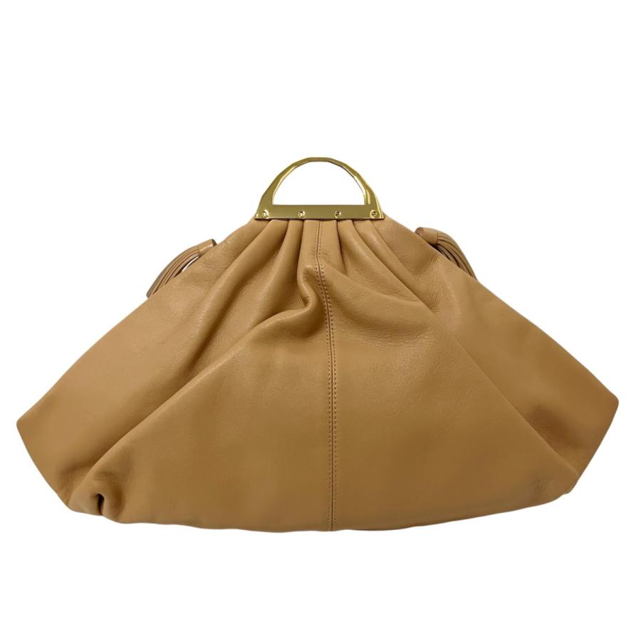 ザ ヴォロン the VOLON CLUTCH BAG クラッチバッグ ベージュ 