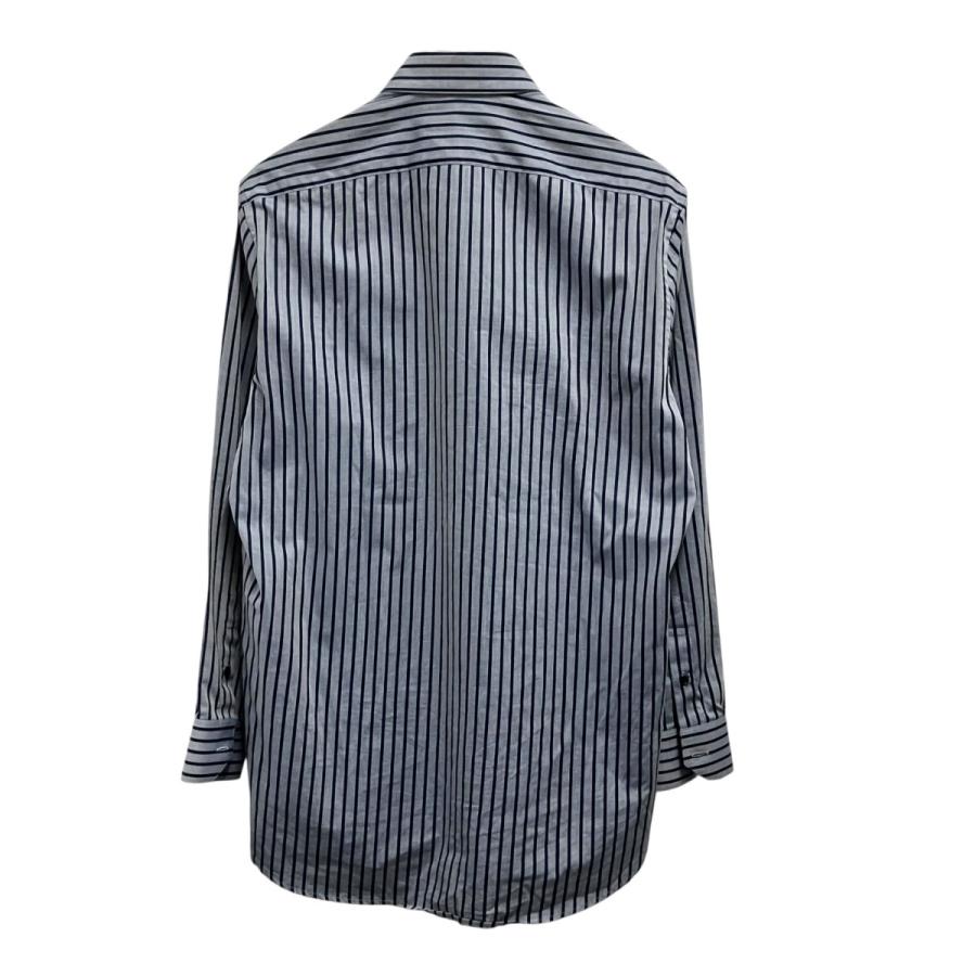 サンローランパリ Saint Laurent Paris ストライプ 長袖シャツ 575193