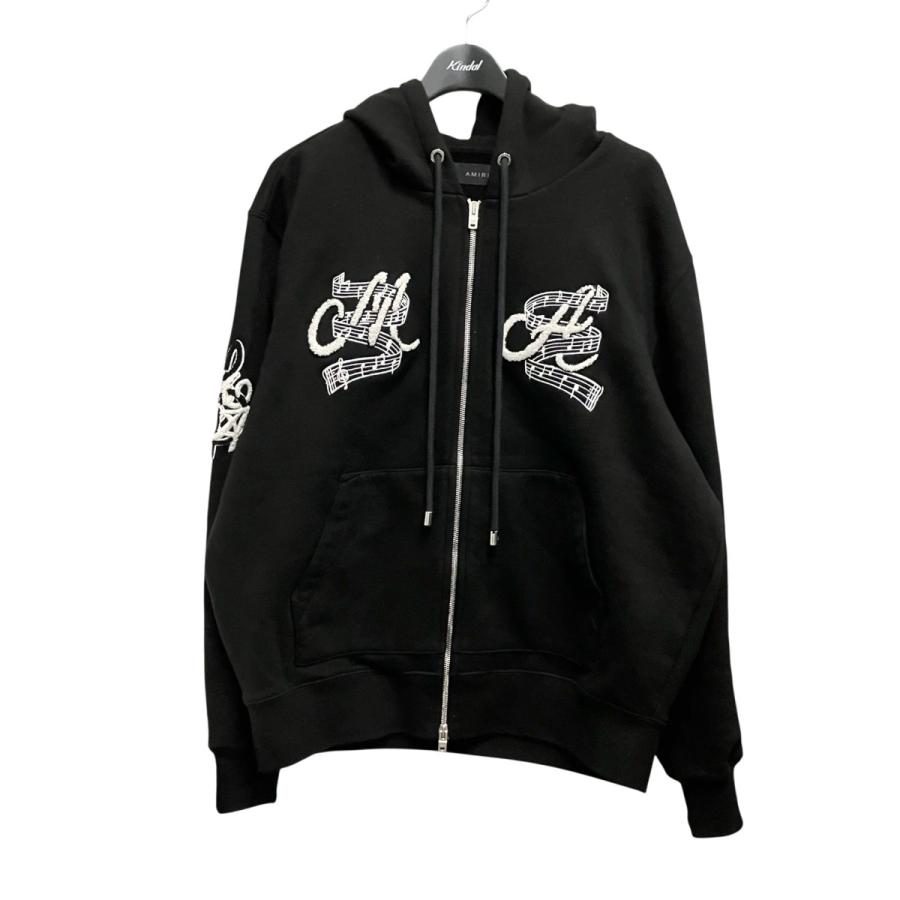 AMIRI hoodie パーカー　アミリ AMIRI（アミリ） AMIRI Music Club zip-up hoodie ジップパーカー