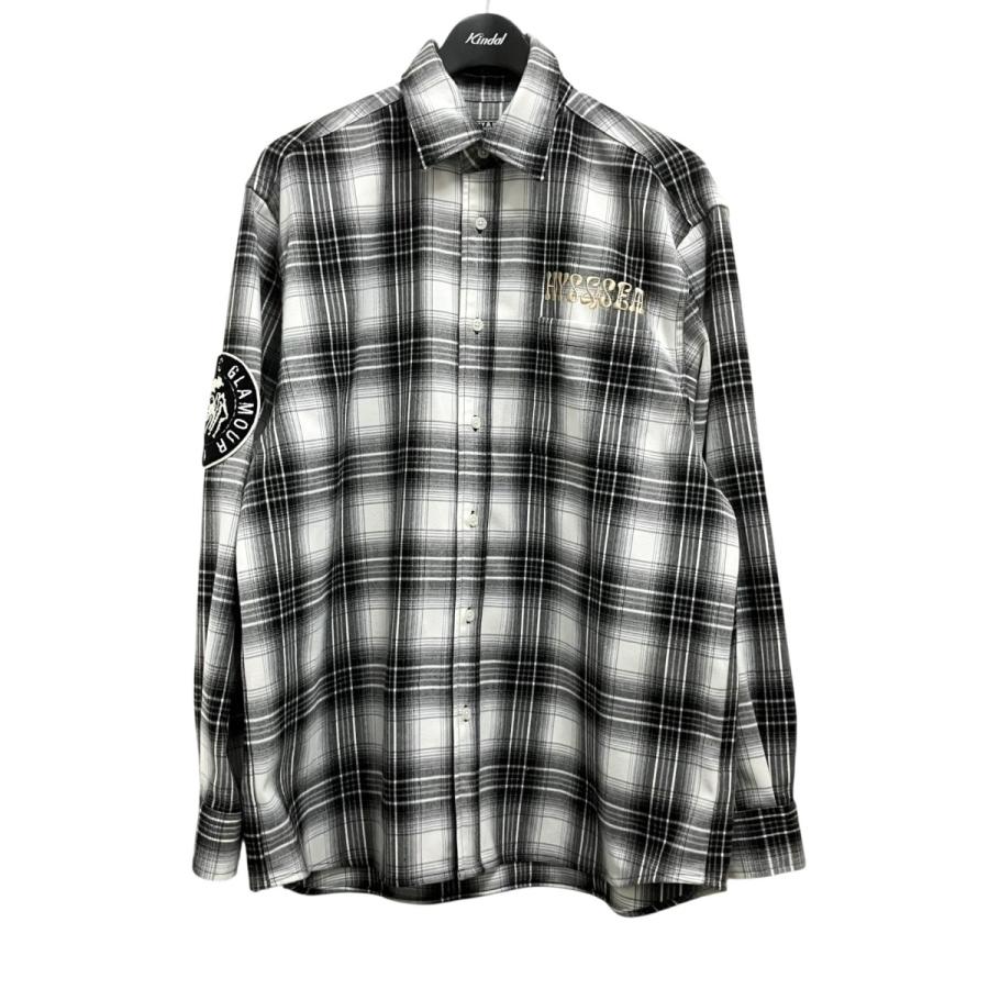 n*読様 WIND AND SEA x Hysteric チェック柄 長袖シャツ HYSTERIC GLAMOUR（ヒステリックグラマー） ヒステリックグラマー
