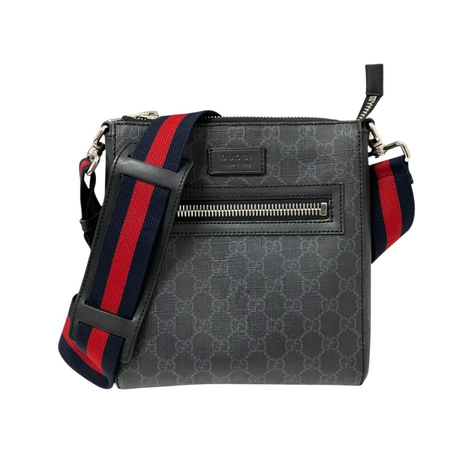 GUCCI グッチ/GGスプリームスモールメッセンジャーバッグ/523599/001***/Aランク/89【中古】 GUCCI】グッチ『GGスプリーム スモール メッセンジャーバッグ』523599