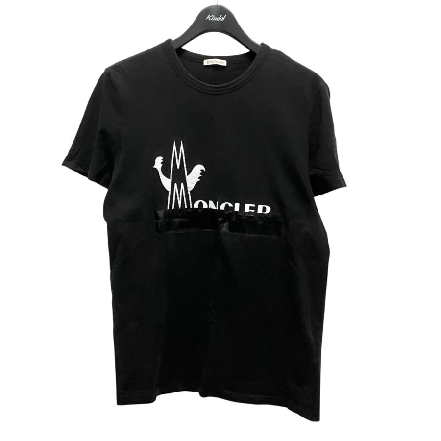MONCLER（モンクレール） プリントTシャツ F10918C70910 ブラック 