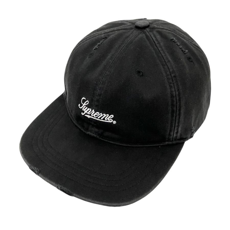 Supreme（シュプリーム） Supreme 25AW Distressed Script 6-Panel Cap