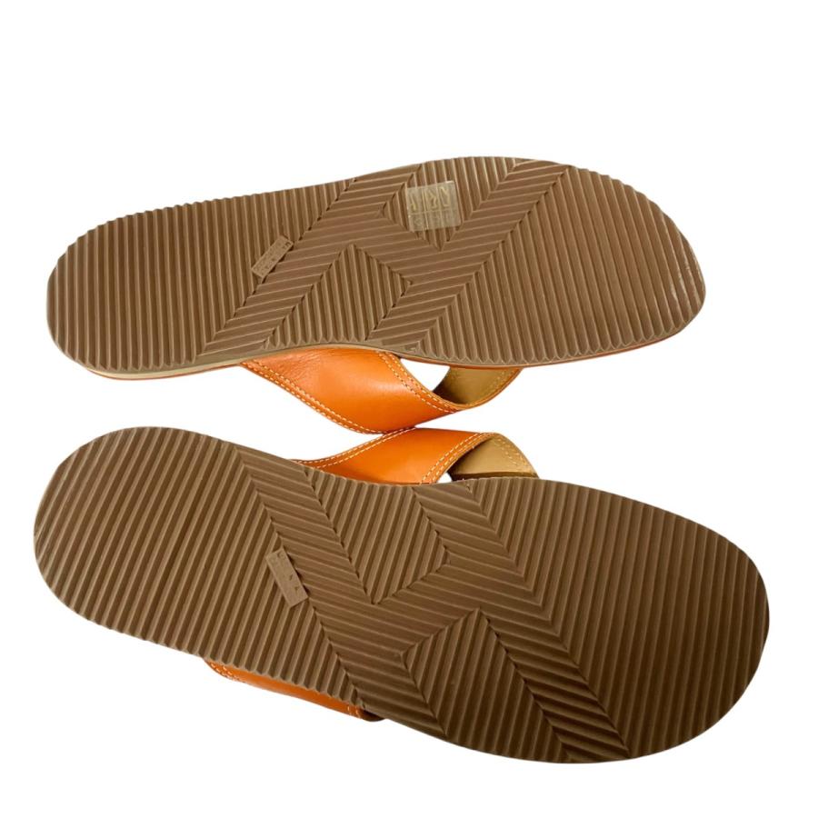 HERMES（エルメス） トングサンダル オレンジ サイズ：43 1/2