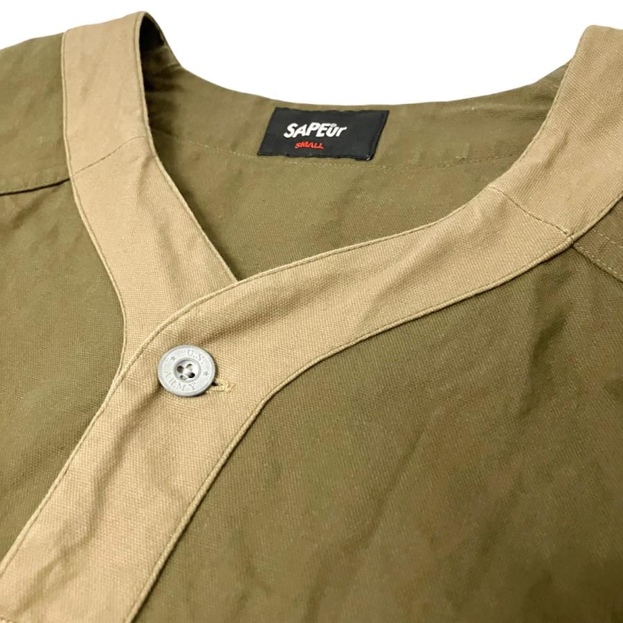 サプール SAPEur OD Duck Shooting Shirt Baseball ベースボールシャツ