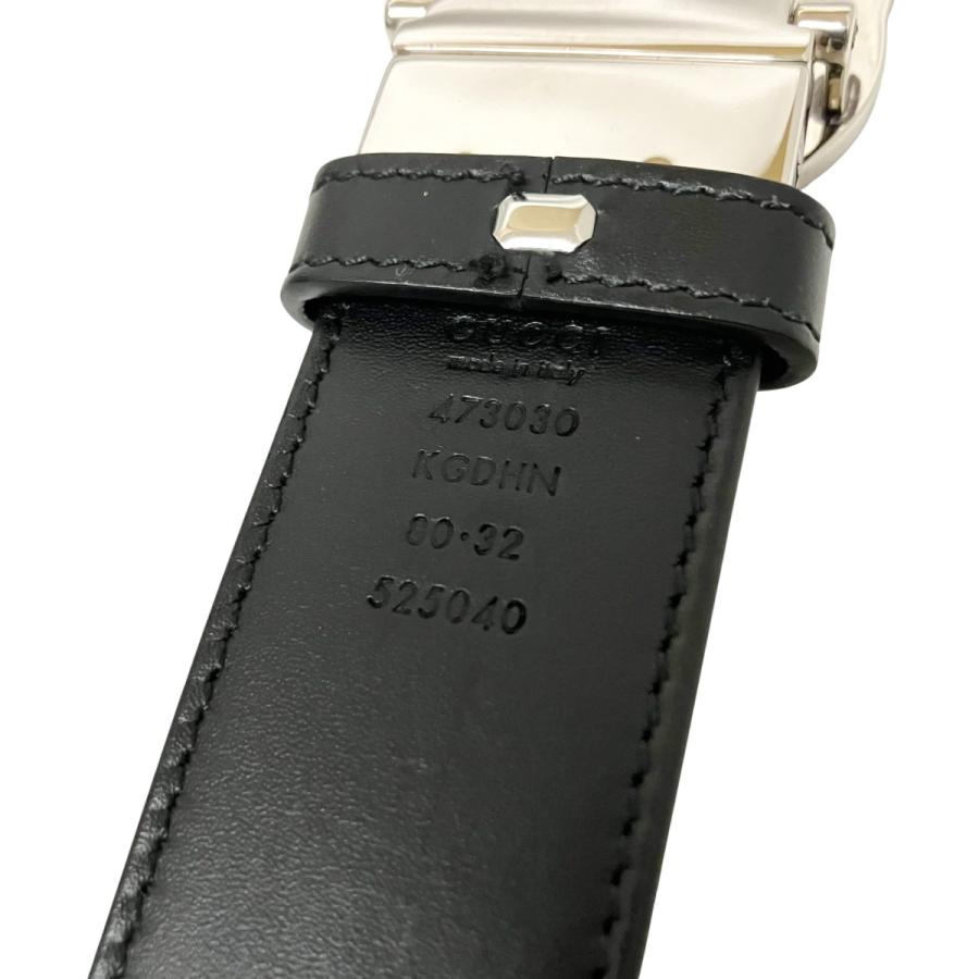 GUCCI（グッチ） インターロッキングG バックル付き リバーシブル