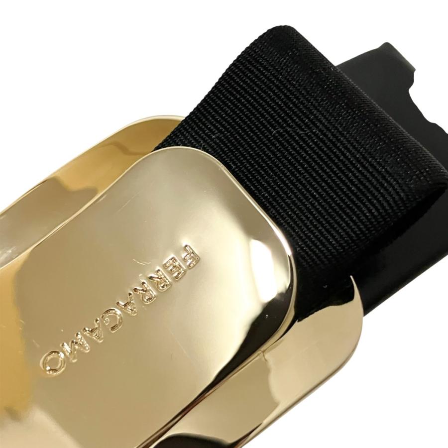 フェラガモ Ferragamo ヴァラリボンバレッタ ブラック : カインドオル