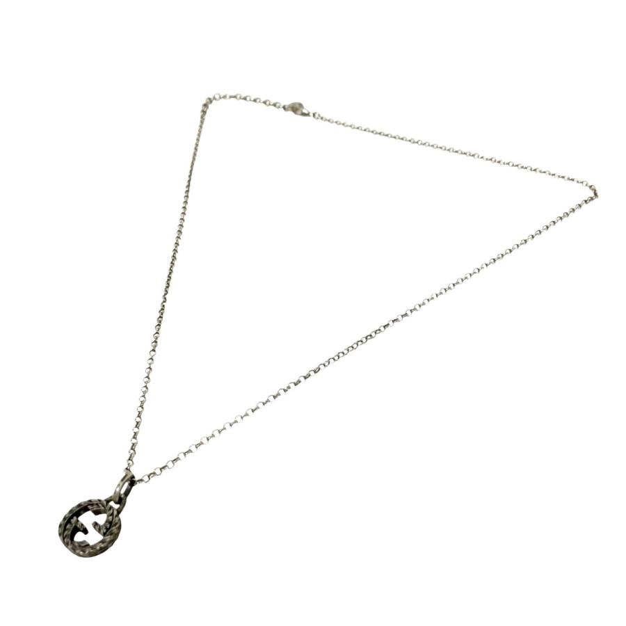 GUCCI（グッチ） 【値下げ】GUCCI インターロッキングG ロゴネックレス