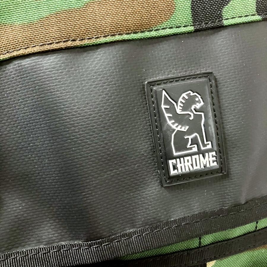 CHROME（クローム） カモフラ柄 メッセンジャーバッグ ブラウン