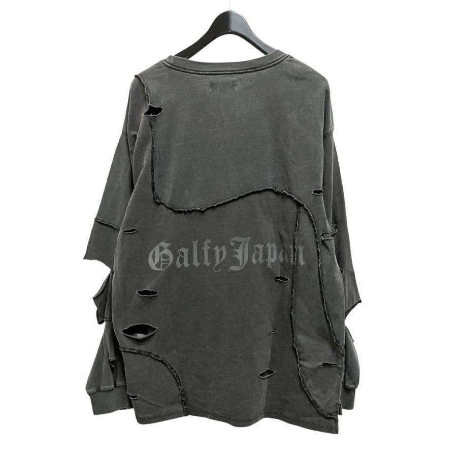 GALFY（ガルフィー） ツギハギゾンビロンTee ダメージ加工カットソー