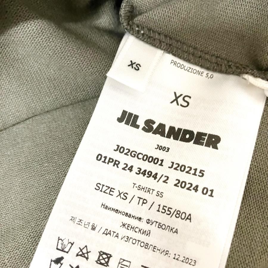 JIL SANDER（ジルサンダー） ロゴTシャツ J02GC0001 J20215 カーキ 