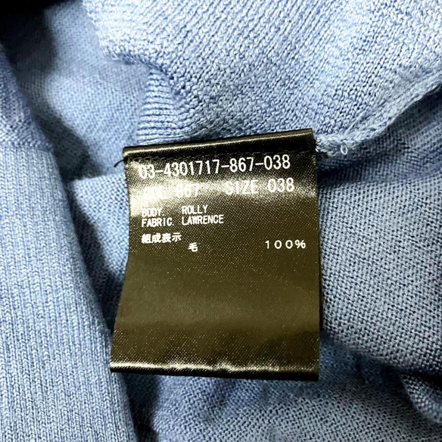 theory luxe（セオリーリュクス） 長袖ニット 4301717 ブルー サイズ