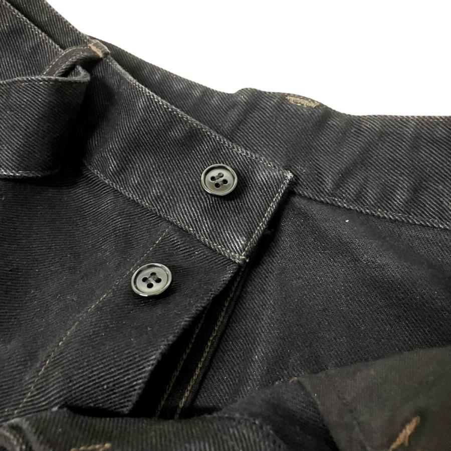 COMOLI（コモリ） COMOLI 26SS デニムパンツ D01 03001 ブラック