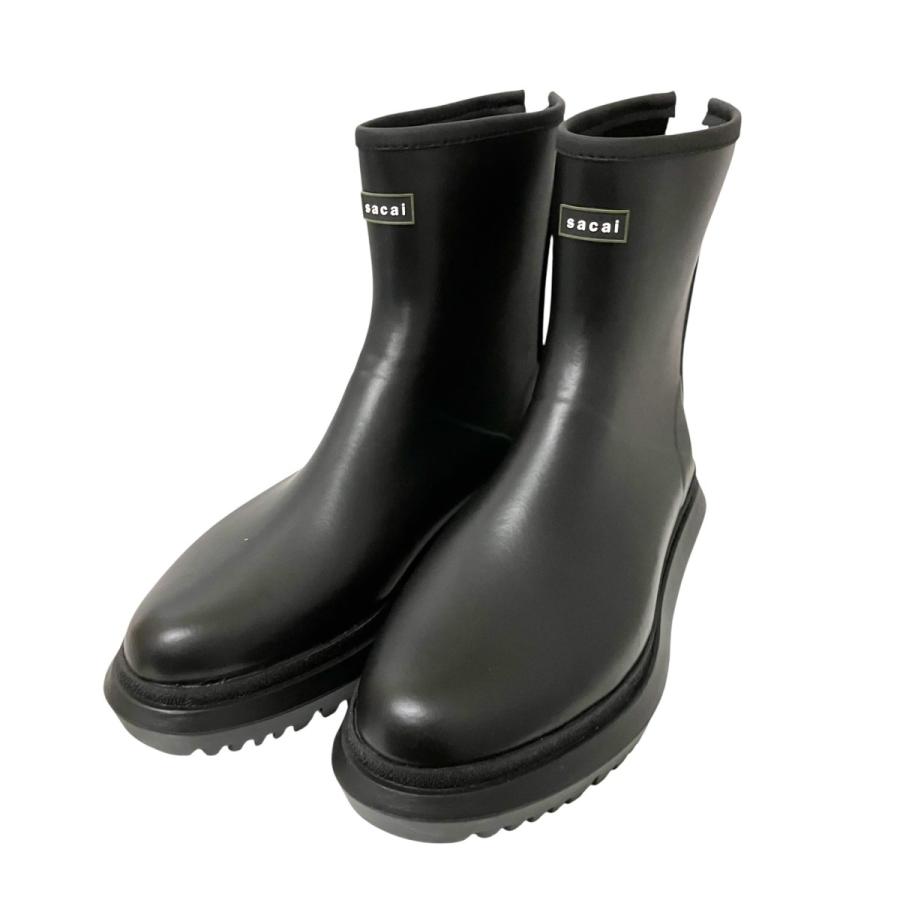 sacai（サカイ） 【値下げ】sacai レインブーツ 25 01013S ブラック
