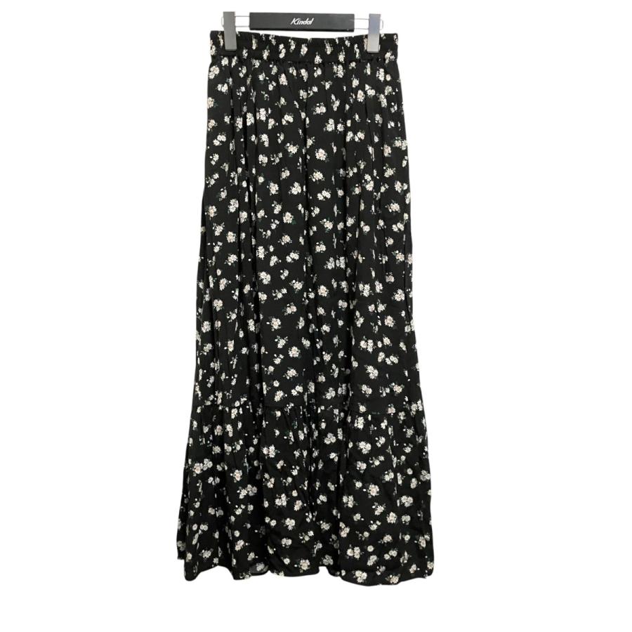 【美品】THE SHINZONE シンゾーン 花柄 ロングスカート Aライン THE SHINZONE（ザ シンゾーン） THE SHINZONE FLOWER PRINT SKIRT 花柄