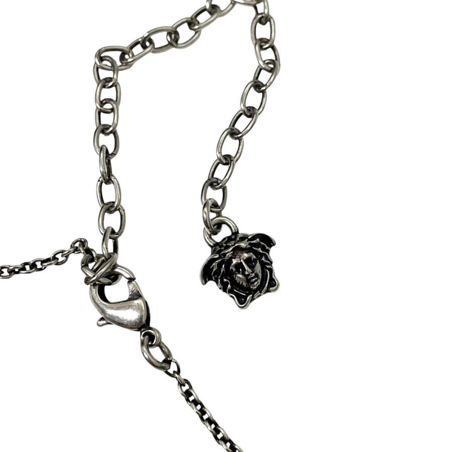 ヴェルサーチ　メデューサモチーフ ネックレス シルバー VERSACE（ヴェルサーチェ） ヴェルサーチ メデューサモチーフ