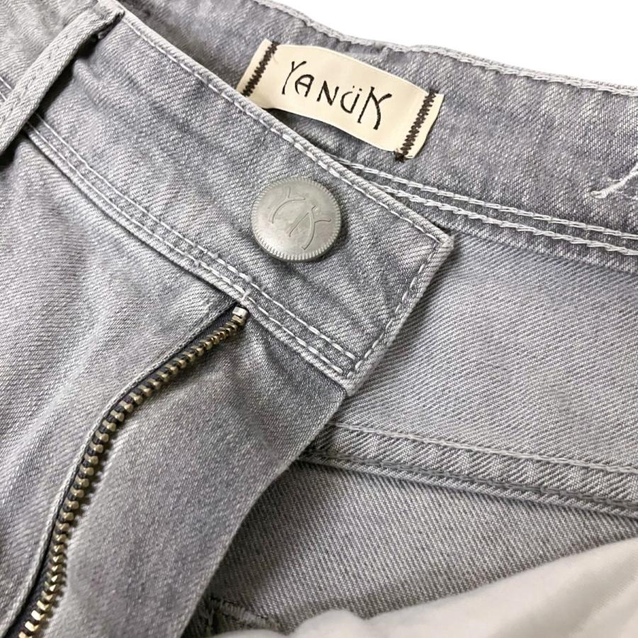 YANUK（ヤヌーク） デニムパンツ 57101079 グレー サイズ：23