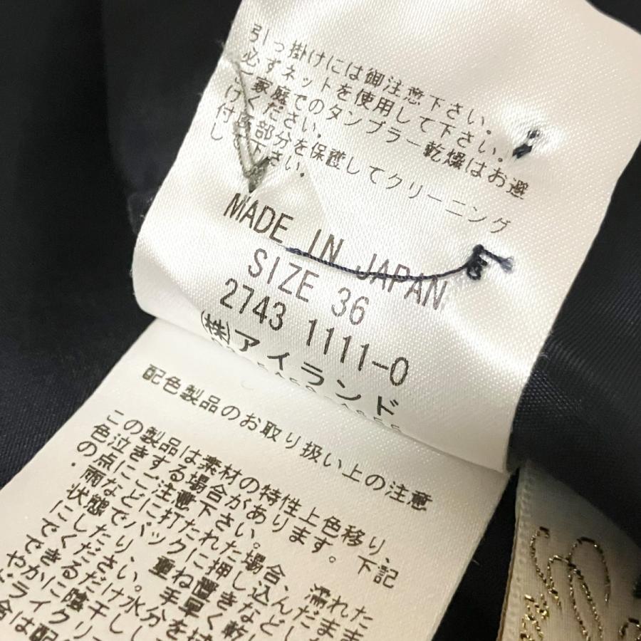 グレースクラス GRACE CLASS 胸ポケットワンピース 2743 1111 0 ネイビー サイズ：36_5