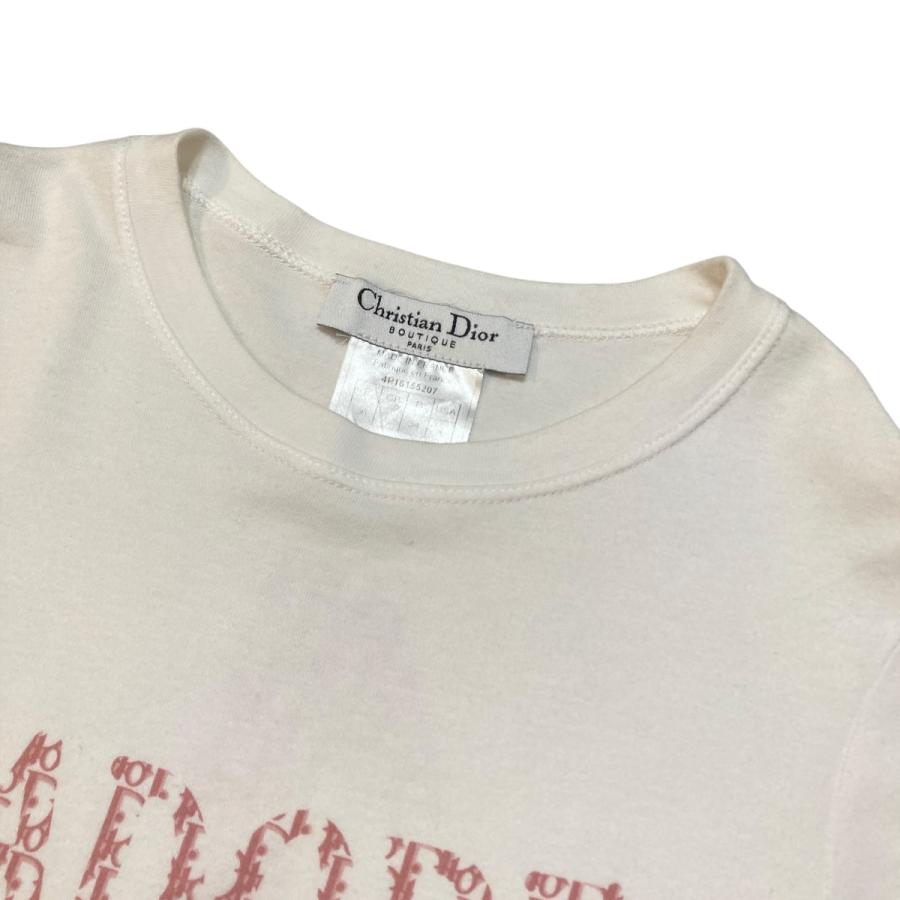 Christian Dior（クリスチャン・ディオール） ロゴプリントTシャツ